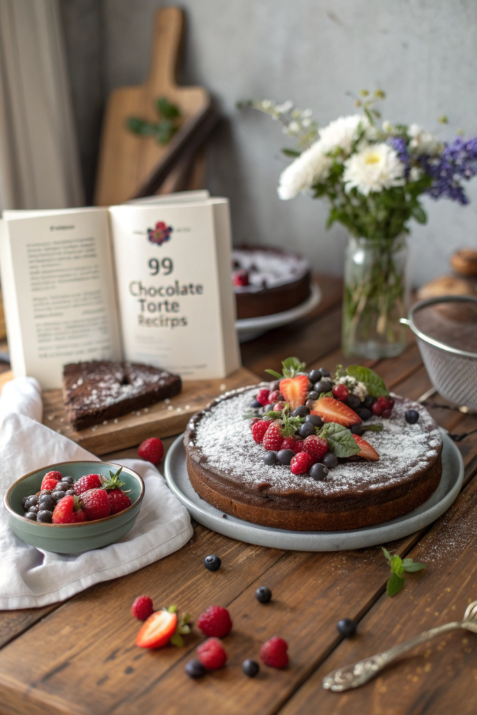 99 Chocolate Torte Recipes: From The Chocolate Torte Cookbook To The Table