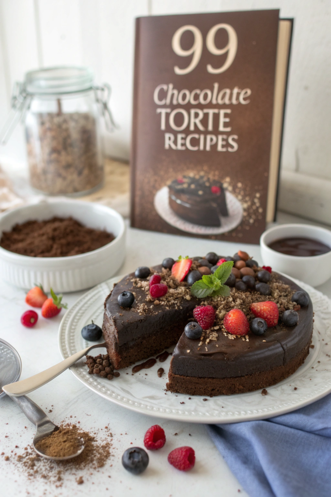 99 Chocolate Torte Recipes: From The Chocolate Torte Cookbook To The Table